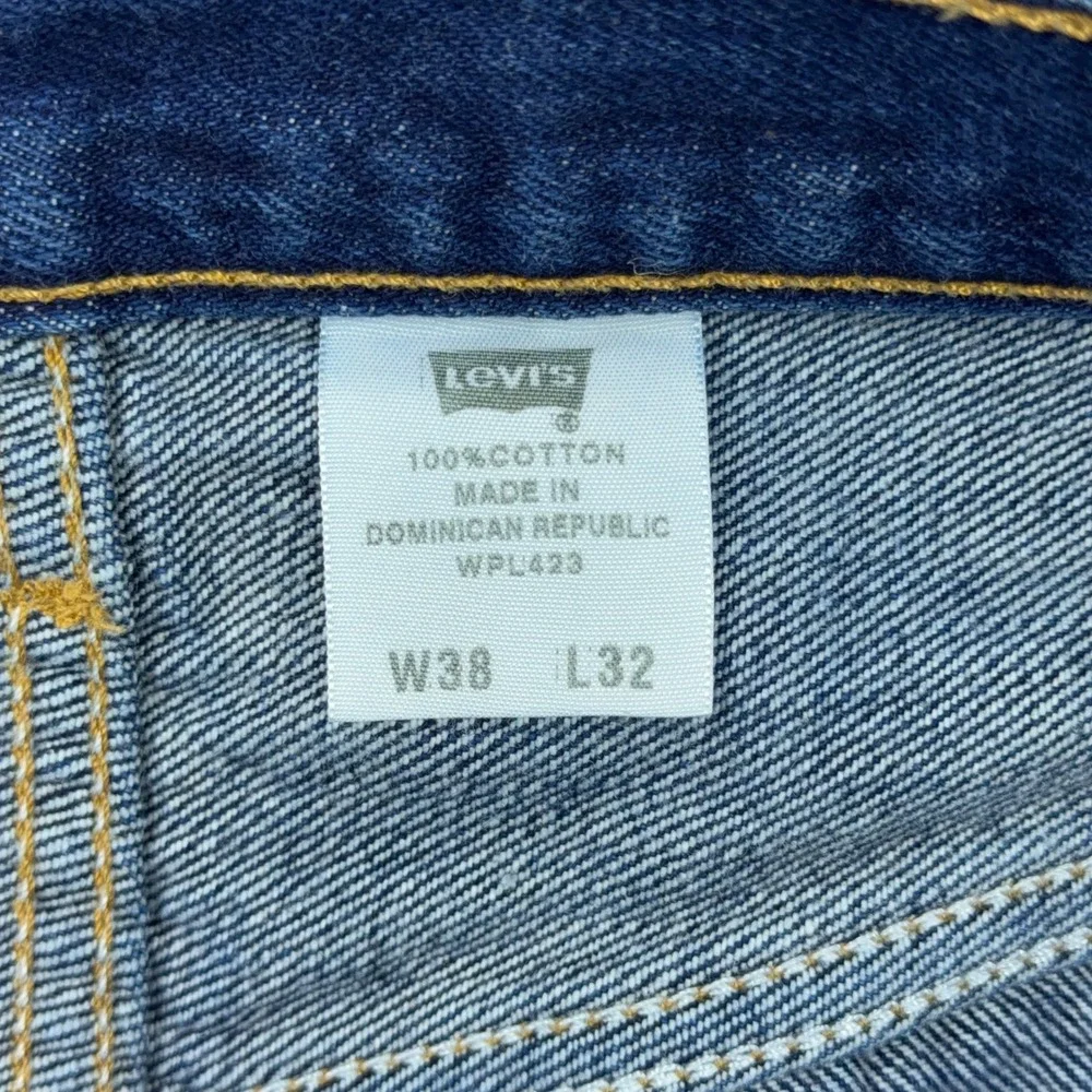 VTG Levi's 501 Jeans Mens 38x32 Blue Original Fit Straight Leg Cotton Denim Y2K